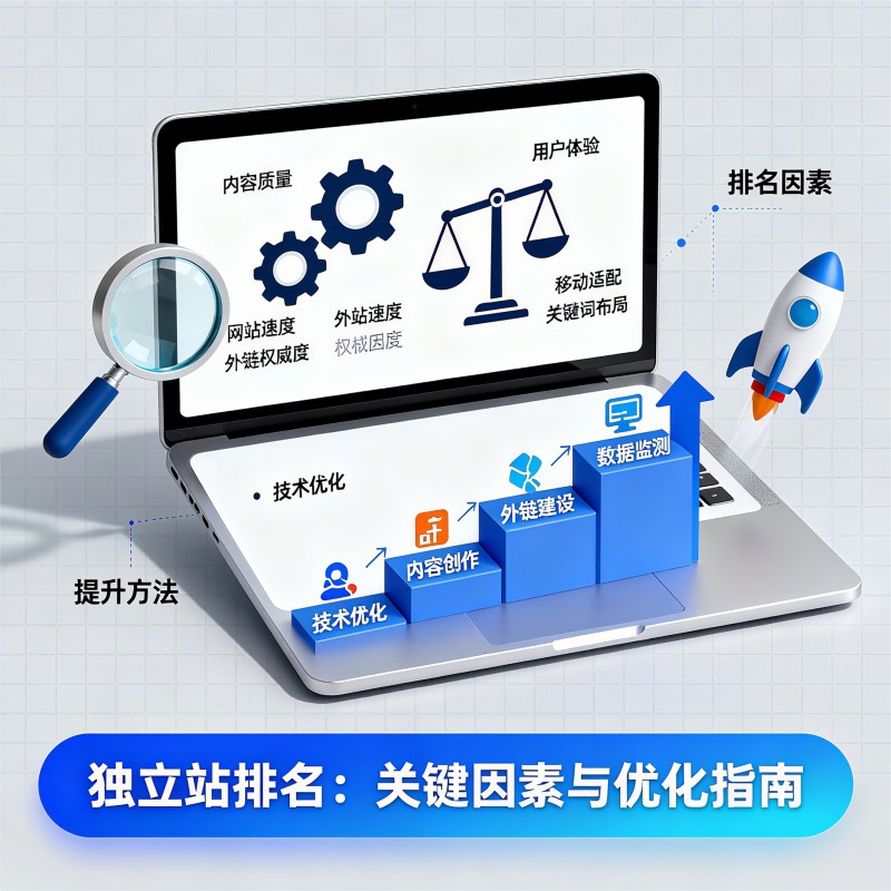 独立站排名 影响独立站排名的因素 独立站排名的作用 如何提升独立站的排名 独立站排名技巧