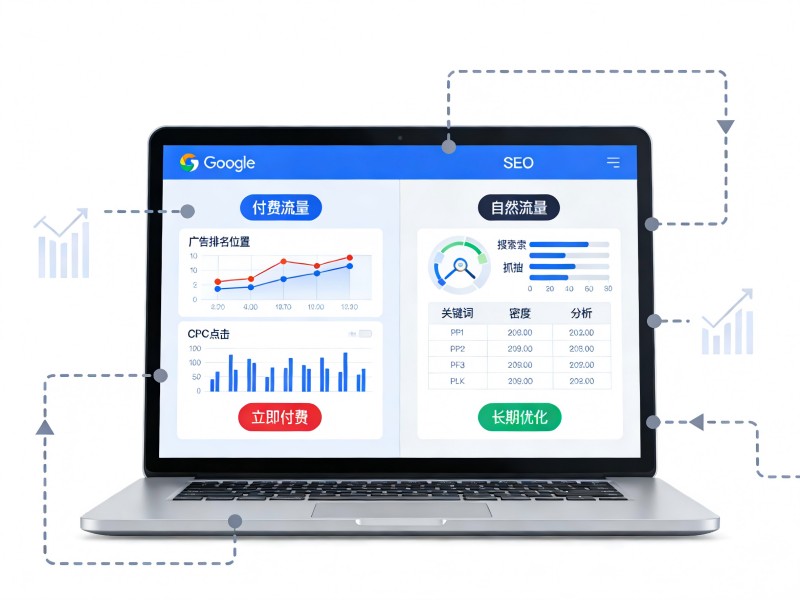 谷歌广告与谷歌SEO的区别 谷歌广告怎么结合SEO推广 谷歌SEO与谷歌广告的协同效应